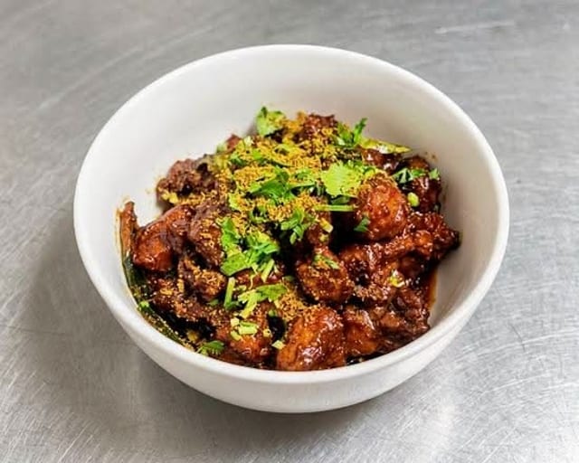 Curry Leaf Chicken.