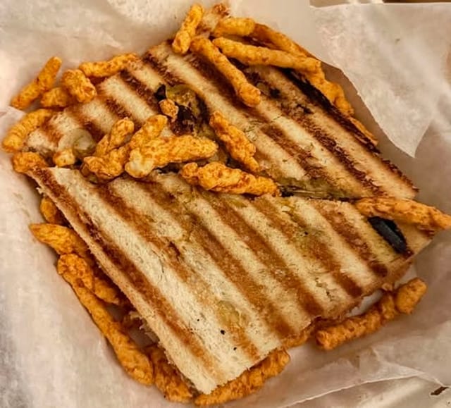 Kurkure Masala Sandwich.